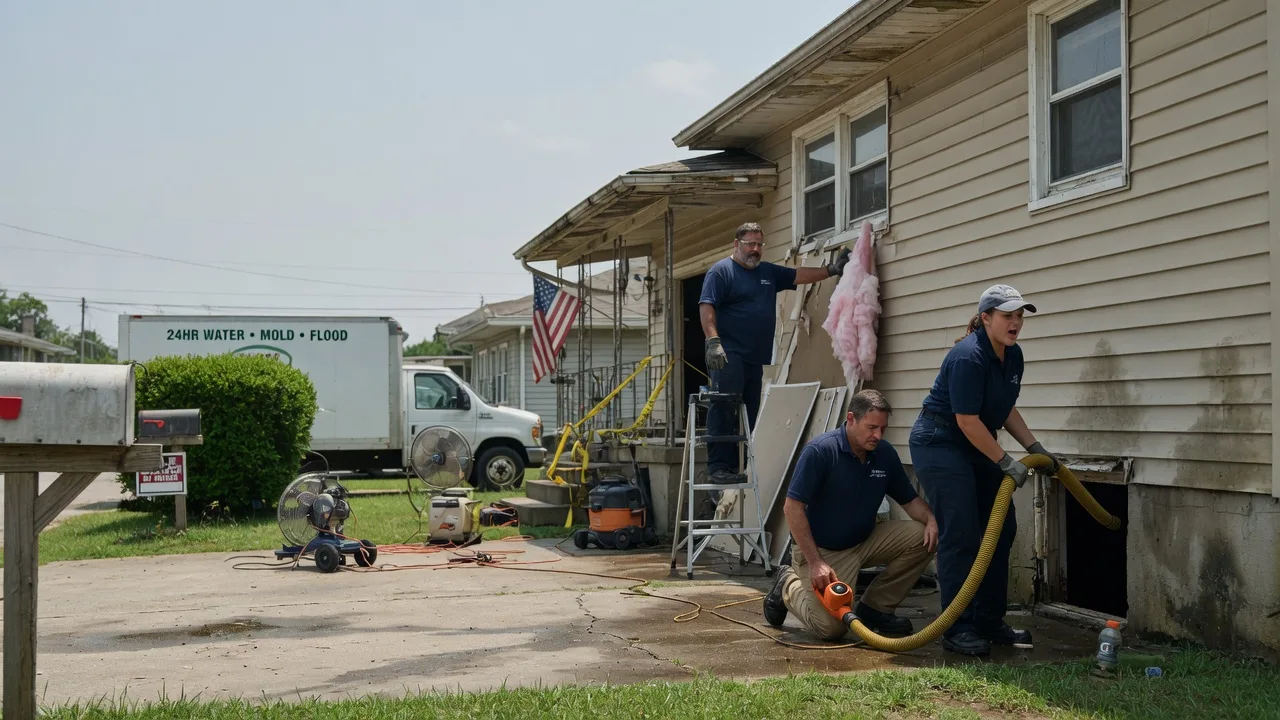 Water Damage Repair in Belvue, KS near me